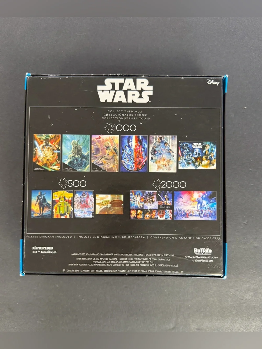 Star Wars The Empire Strikes Back (10600) 1000 piece puzzle Disney Buffalo Games
